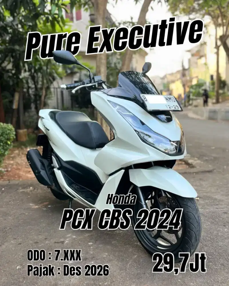 Cash Only PCX 160cc CBS 2024