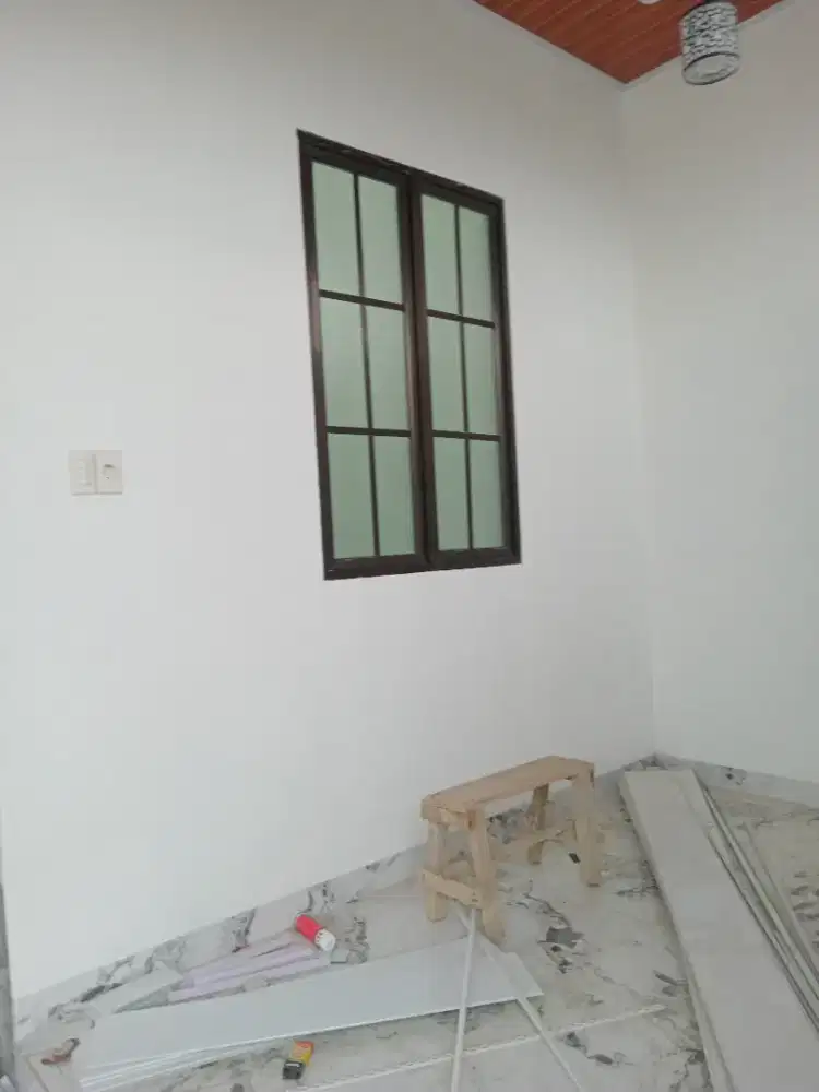 Pintu kaca, jendela aluminium dan kaca tempered