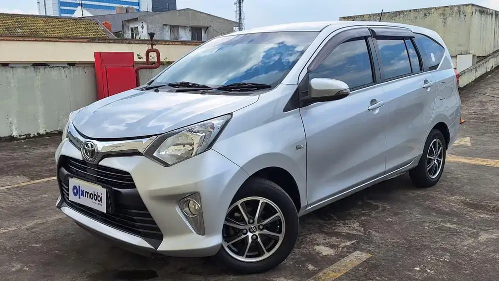 TDP 1 JUTA Toyota Calya 1.2 G Bensin-AT 2017 Silver CUIYB