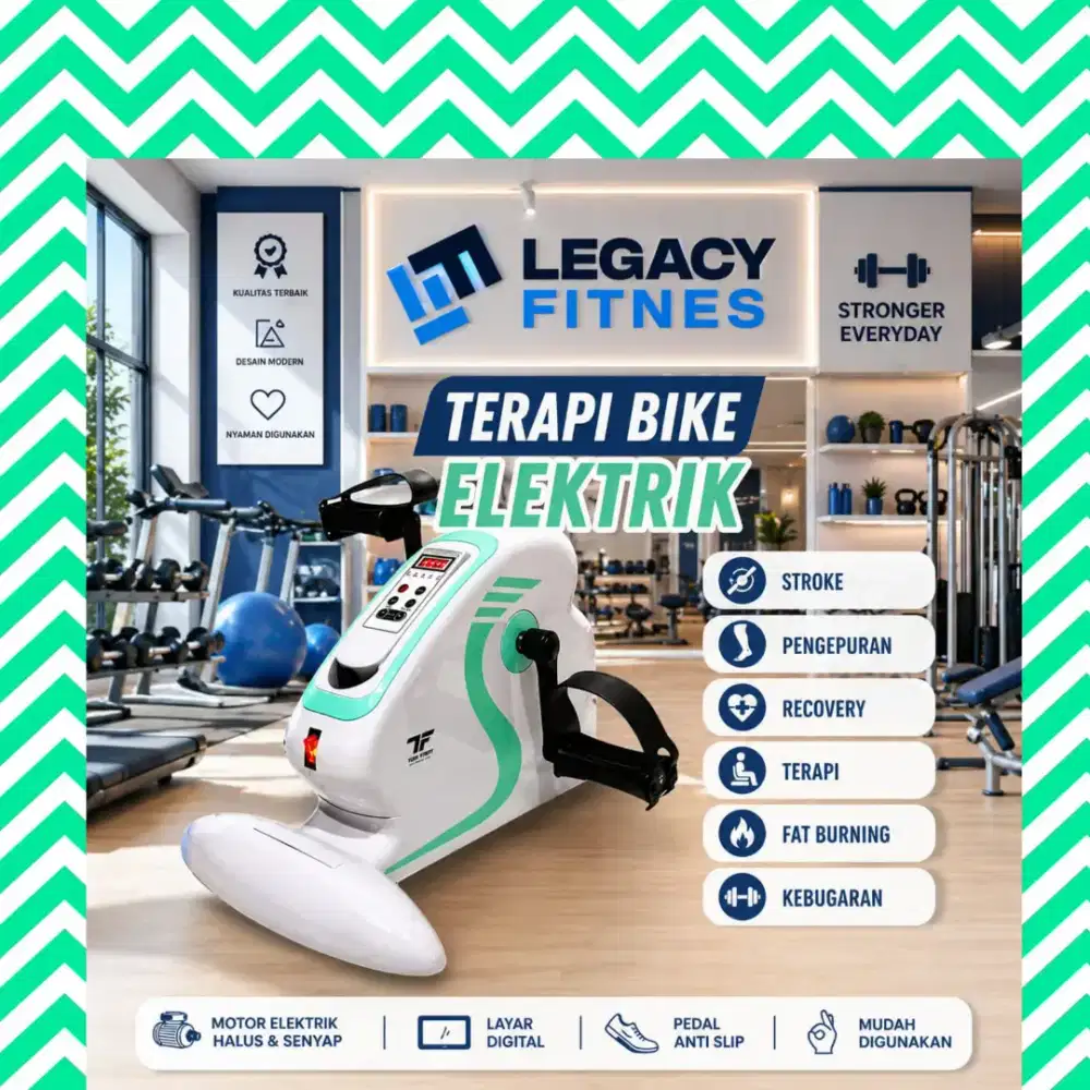 Sepeda statis Mini Bike Elektrik alat terapi ABL-347