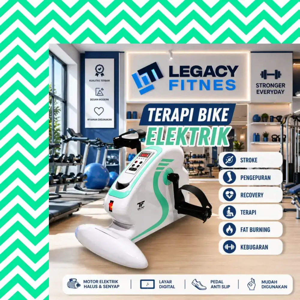 Sepeda statis Mini Bike Elektrik alat terapi ABL-347