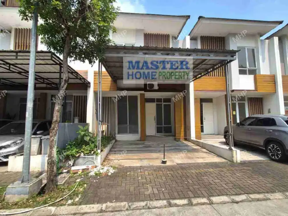 Rumah Cluster Tingkat Berkanopi Disewakan