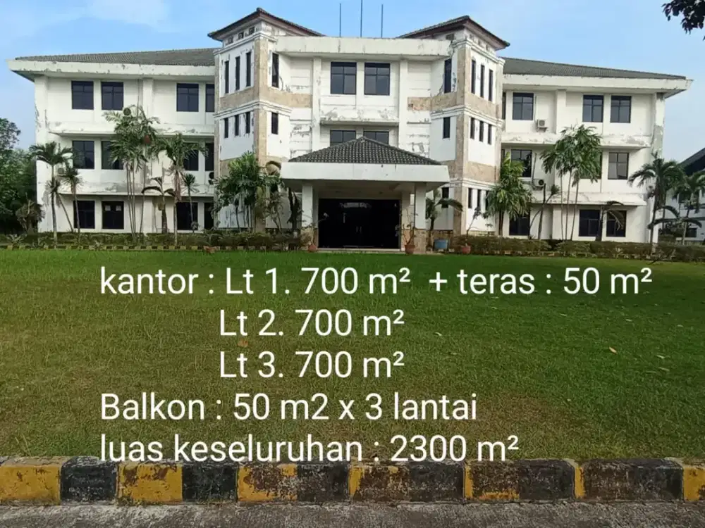EX PABRIK SENDAL DAN SEPATU Kawasan industri Nambo - Karawaci - Tangerang
