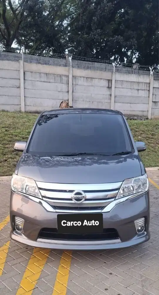 Nissan Serena 2.0L HWS 2013 Abu2 Siap Pakai