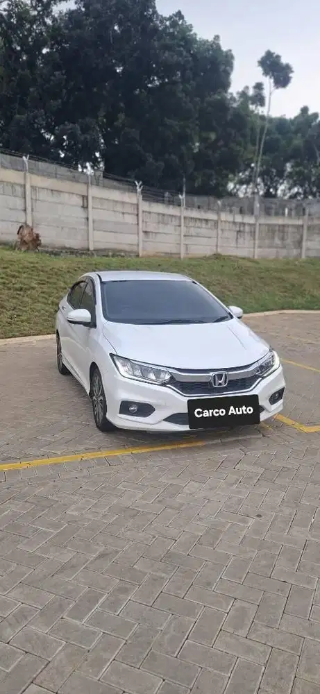 Honda City 1.5L E CVT 2019 White
On Black Record