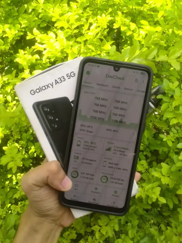 Samsung A33 5G resmi sein fullset full ori