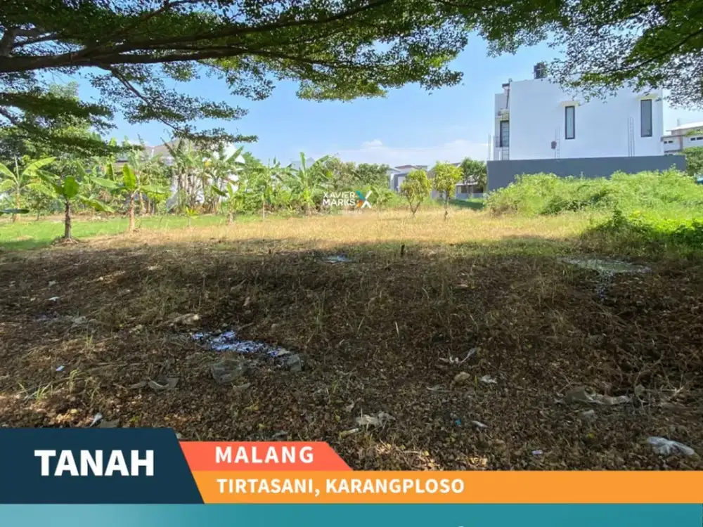 Dijual Tanah Kavling Strategis di Tirtasani Karangploso Malang