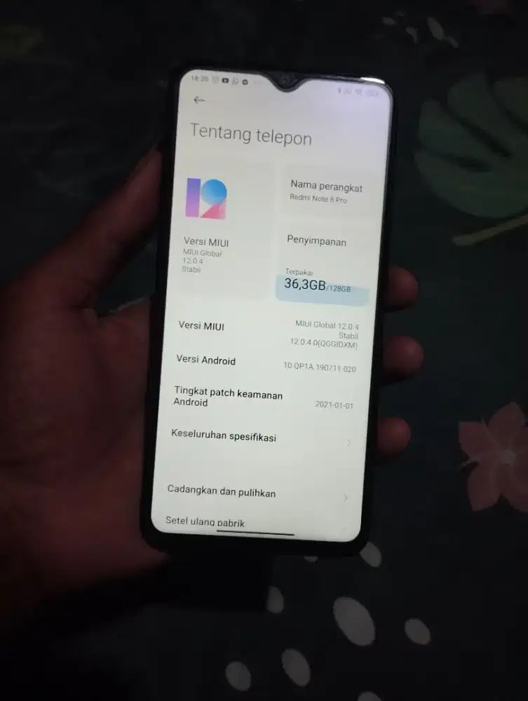 Redmi note 8 pro 6/128