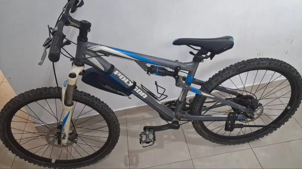 Polygon Vander Full Suspension 26 Shimano Acera 9 Speed - Siap Pakai