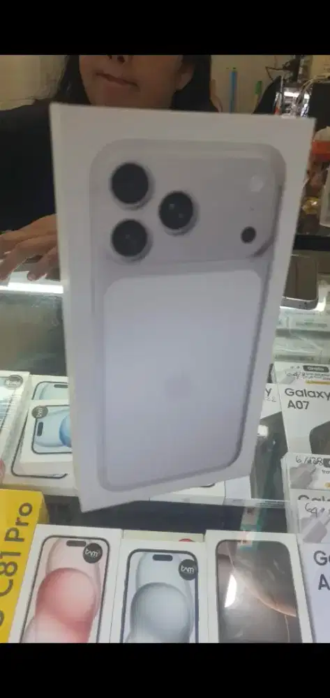 Iphone 17 promax 256gb silver garansi ibox 1 tahun