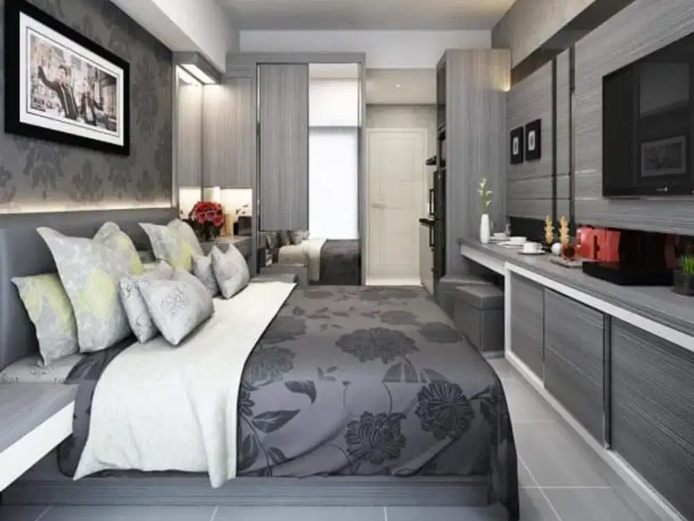 FOR SALE! Apartemen Tower Orchard Pakuwon Mall - Studio, Full Furnished