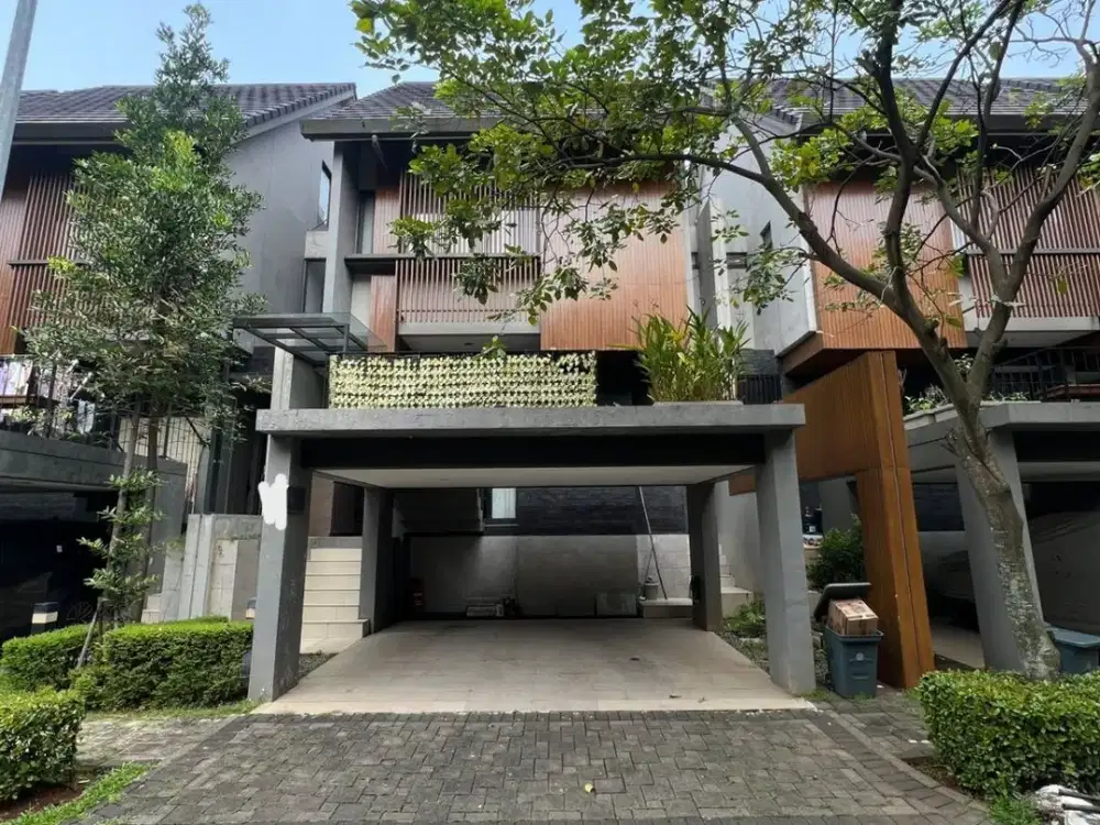 Dijual Rumah Full Furnish Cluster Caelus BSD, Tropical Modern House Design Architect by Denny Gondo