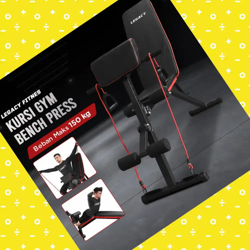 Adjustable Benchpress Legacy alat kebugaran TJI-502