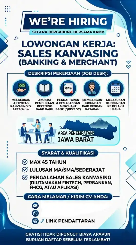 Loker Sales Produk Bank