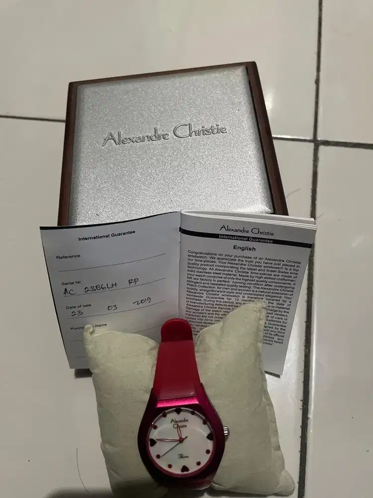 jam tangan alexandre christie