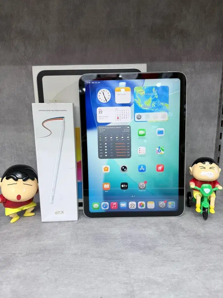 Ipad 11 (A16) 128 ibox Fullset wifi only plus pencil kiip Mulus