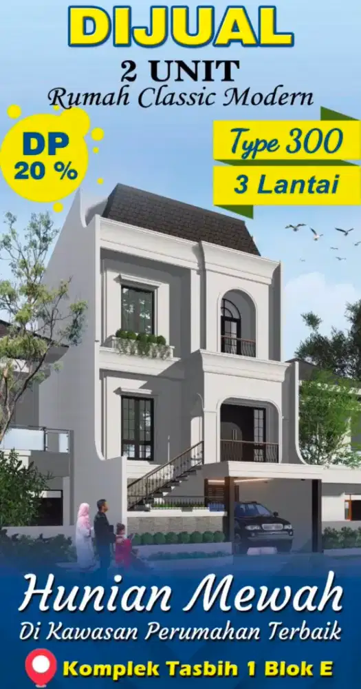Rumah mewah di Tasbi 1