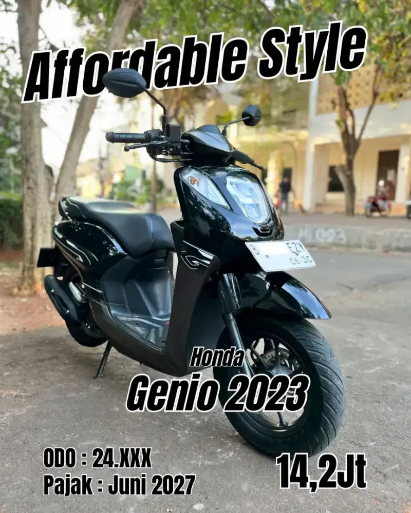 Cash Aja Genion110cc cbs 2023