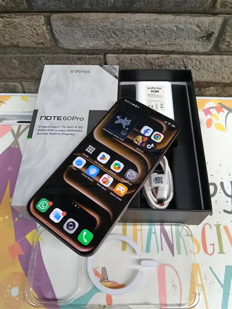 Infinix Note 60 Pro 8/256 Lengkap Like New
