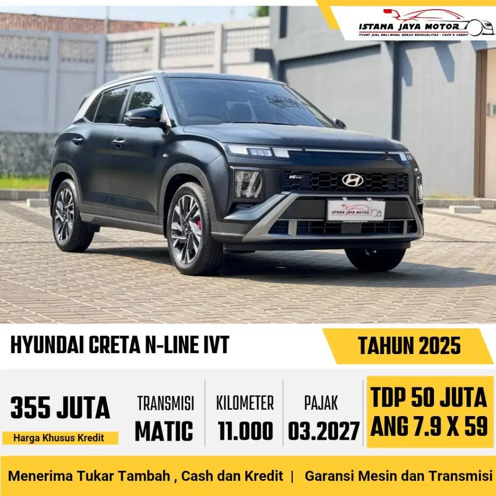 NEW MODEL !! Hyundai Creta N-Line 1.5 IVT NIK 2025