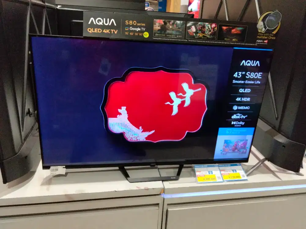 AQUA QLED 4K GOOGLE TV 50