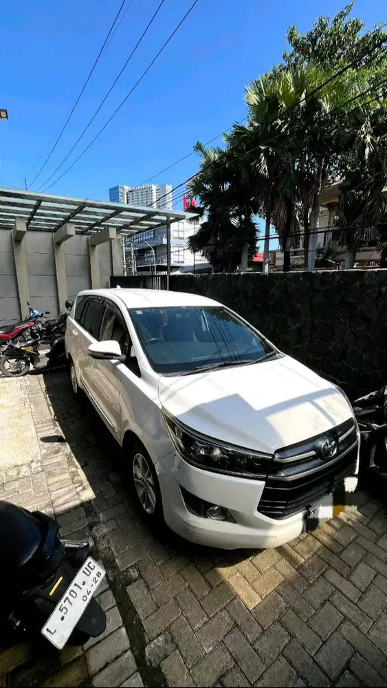 Toyota, Kijang Innova 2.4 G AT, Tahun 2017, Warna Putih, MPV