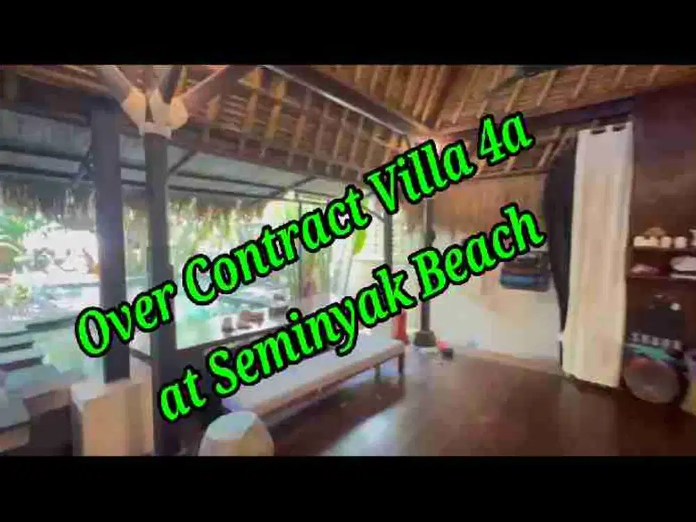 Di Over Kontrak Villa 4a di pantai Seminyak Kuta Bali