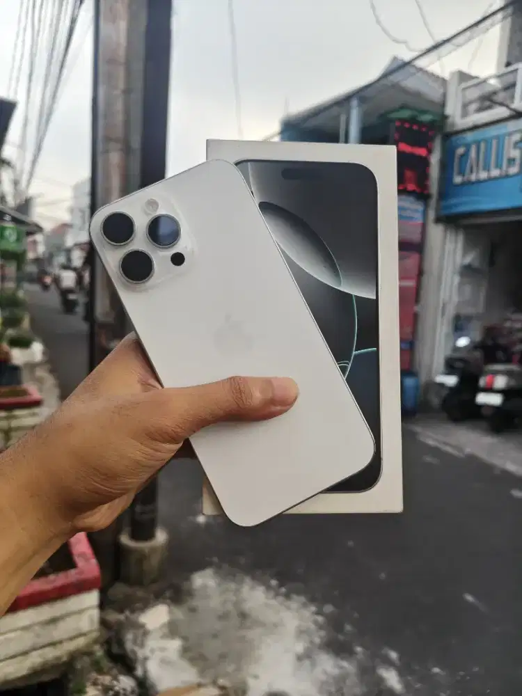 Iphone 16 promax 256 iBox white titanium