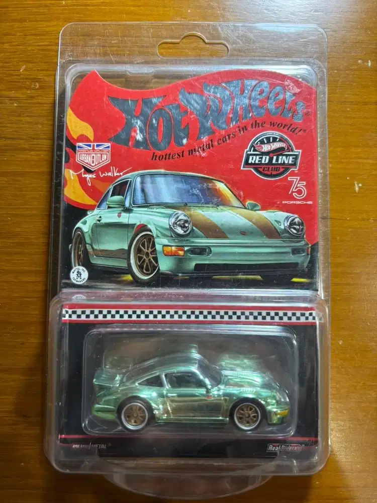 Hotwheels RLC porsche 964 magnus walker