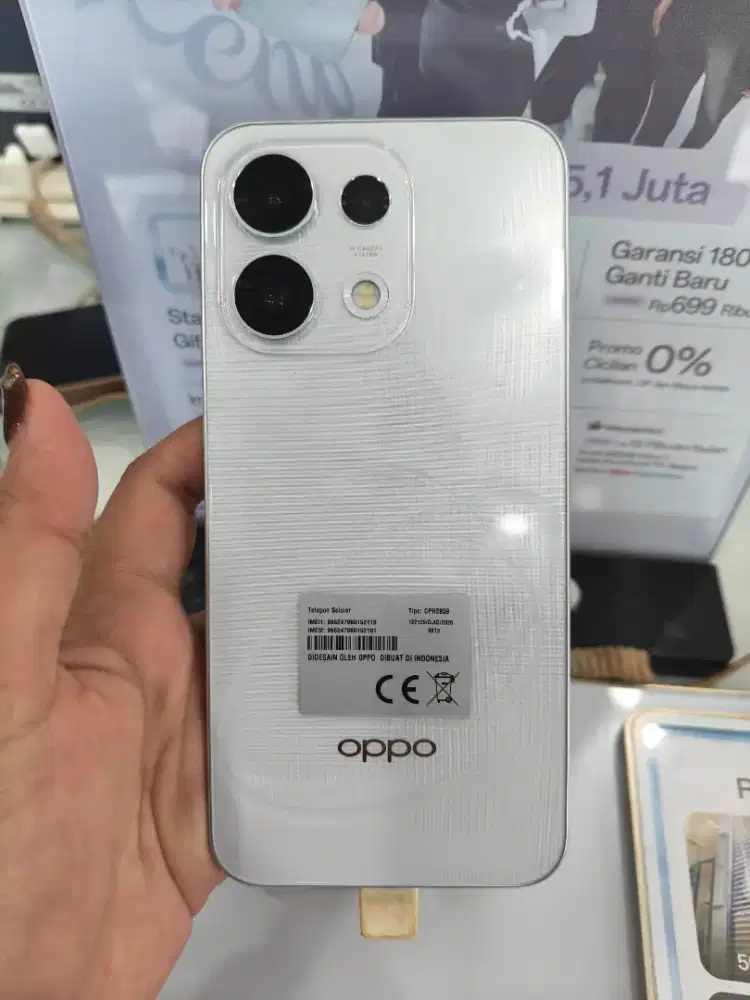 Pre order reno 16 series promo cicilan bunga 0% syarat cukup KTP