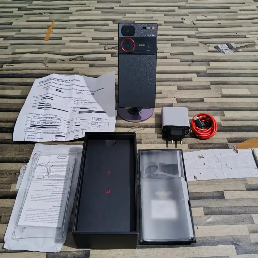 NUBIA Z60 ULTRA 12/256 RESMI BEACUKAI DUAL SIM FULLSET ORIGINAL