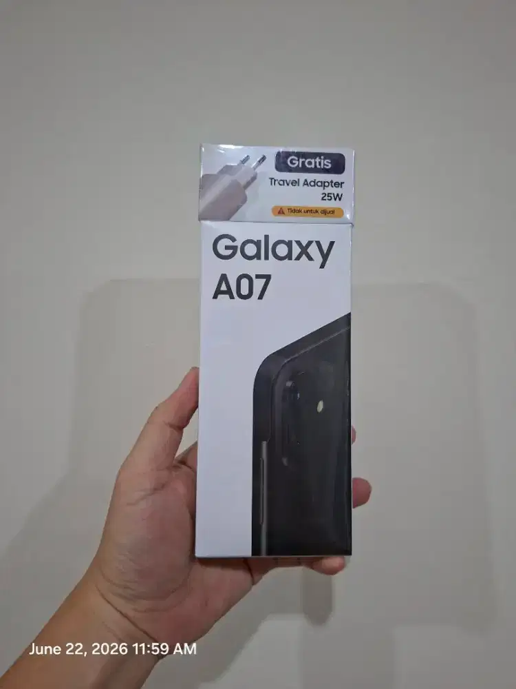 [BARU] Samsung Galaxy A07 4/64, SEGEL Garansi Resmi, Bisa COD