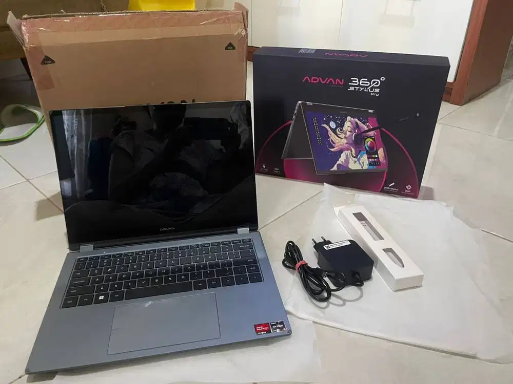 Laptop Advan Stylus pro 360 touchscreen