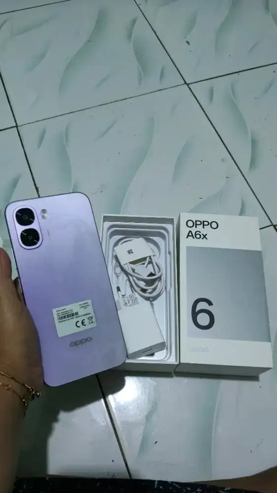 Hp Oppo A6X baru buka segel