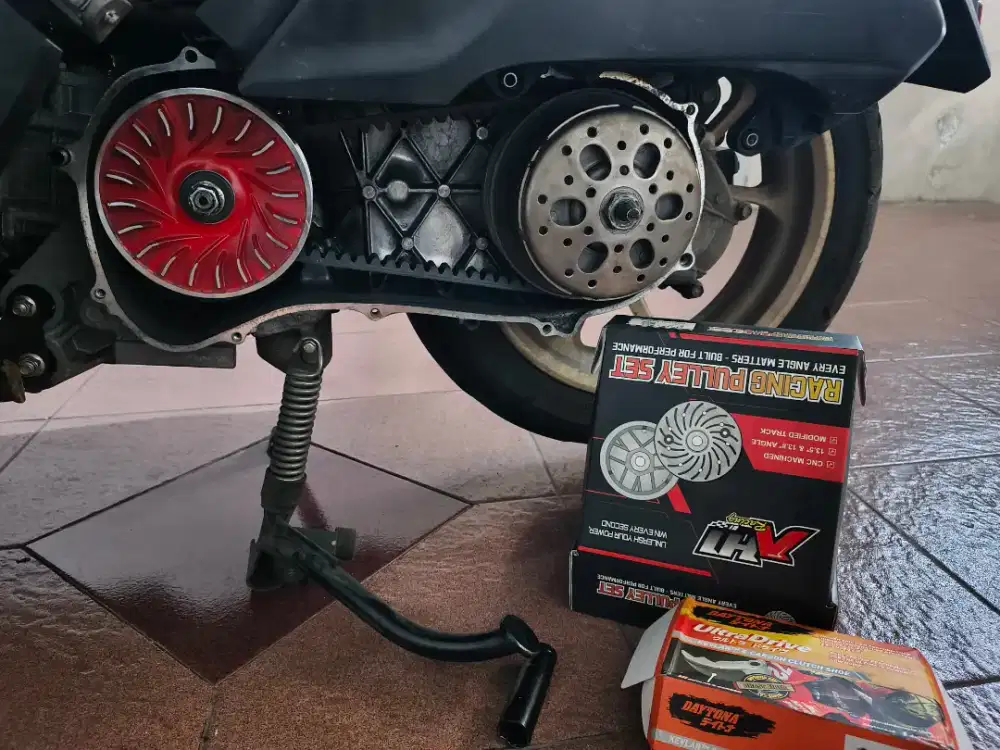Pulley Set AH1 Nmax/Aerox Rumah Roller