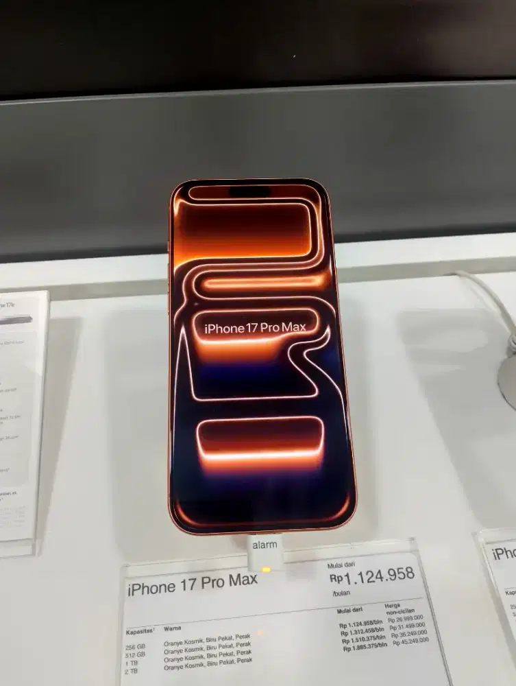 PROMO IPHONE 17 PRO MAX 256