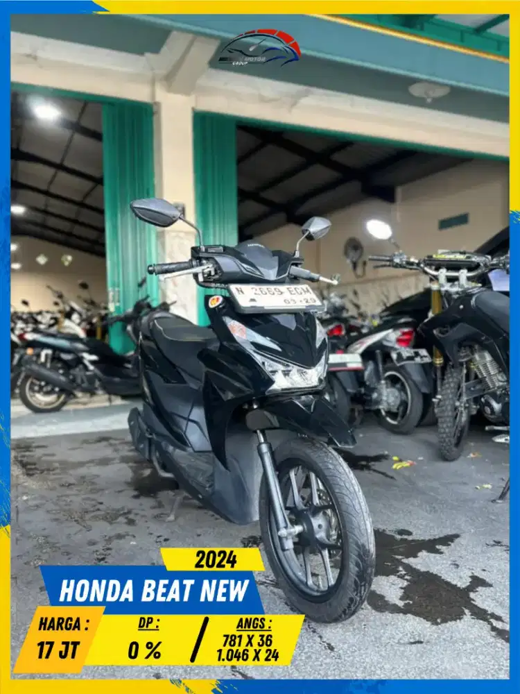 HONDA BEAT NEW 2024 MURAH MERIAH BOSKU HIKMAH MOTOR KEPUH MALANG