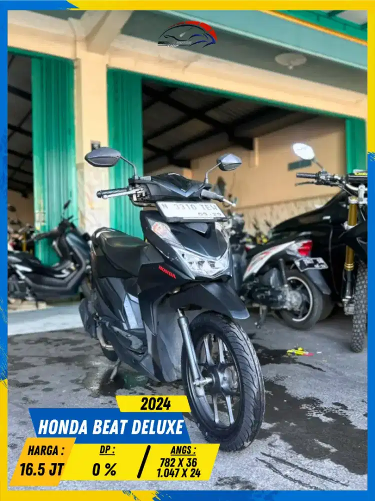 HONDA BEAT DELUXE 2024 MURAH BERKUALITAS HIKMAH MOTOR KEPUH MALANG