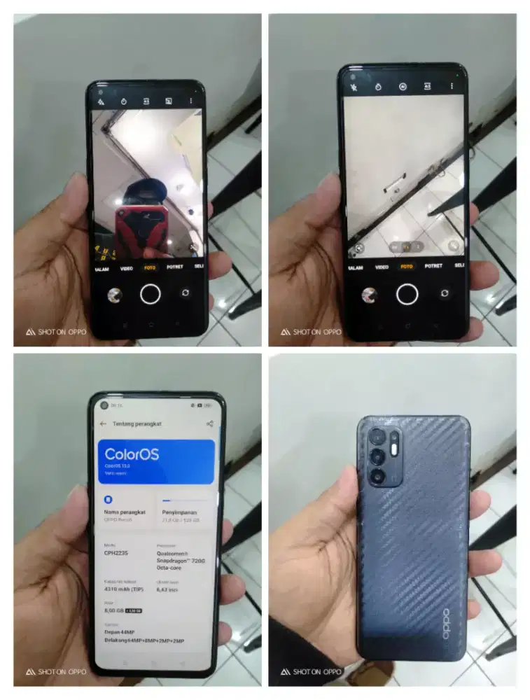 Oppo Reno 6 8/128GB komplit