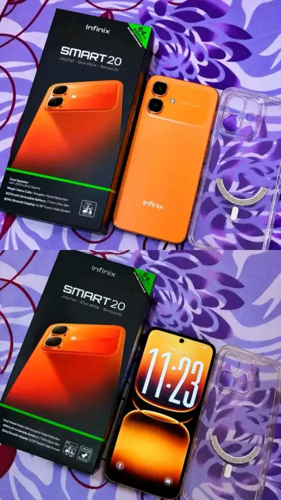Infinix smart 20, hape + dus