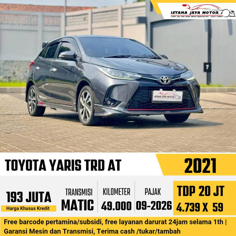 TOYOTA YARIS TRD AT 2021