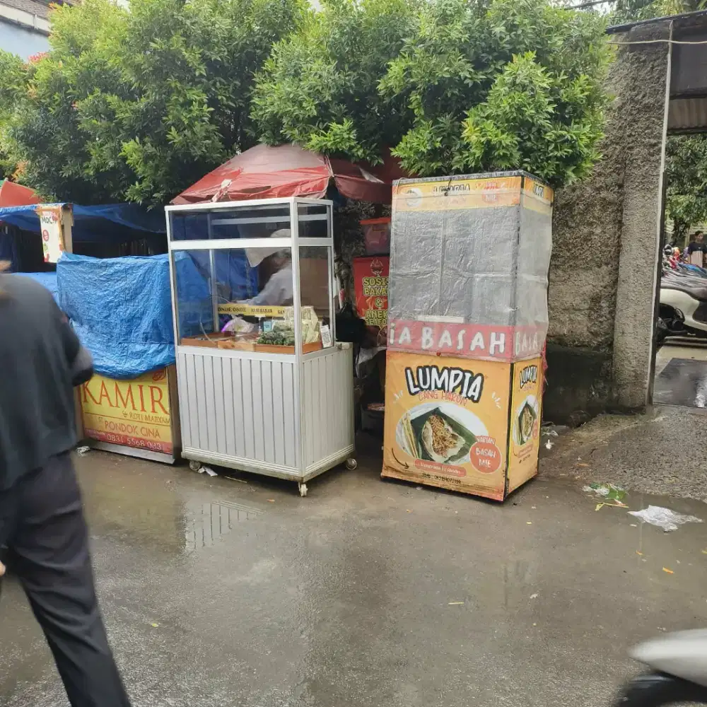 Jual 2 gerobak murah