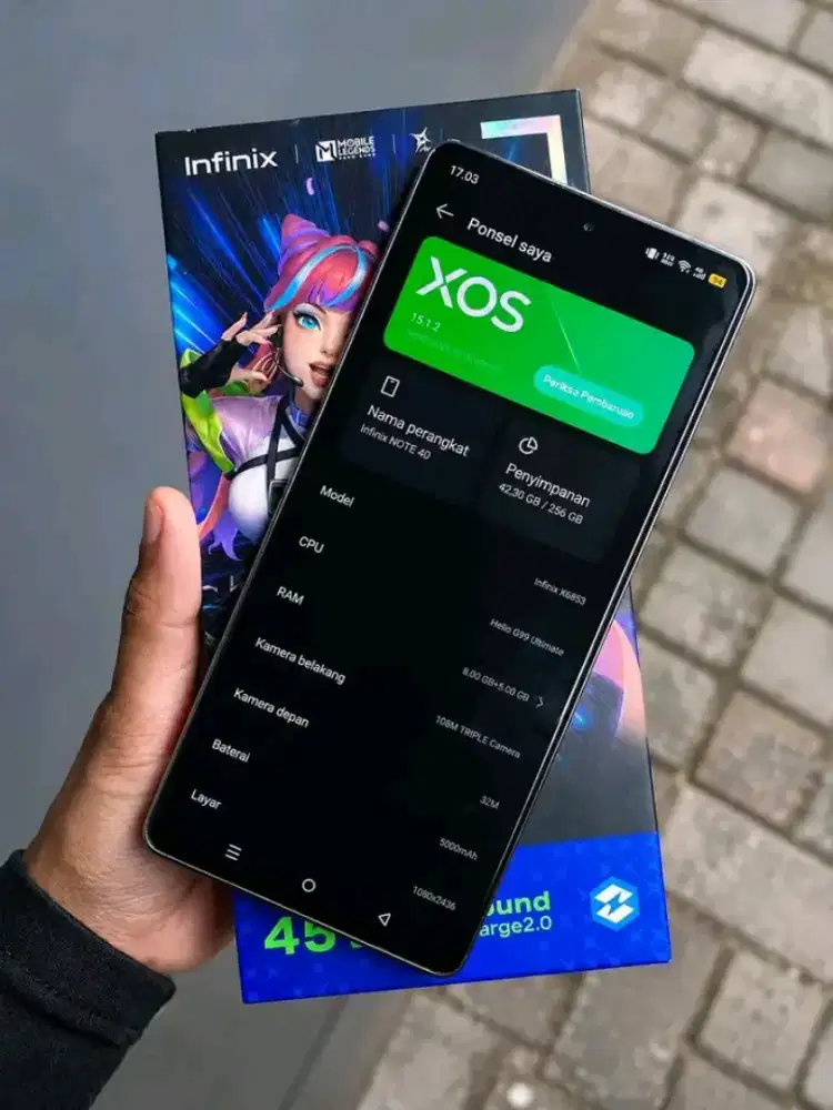 INFINIX NOTE 40 8+8/256