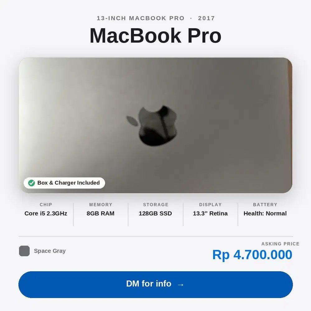 Macbook pro 13 inch