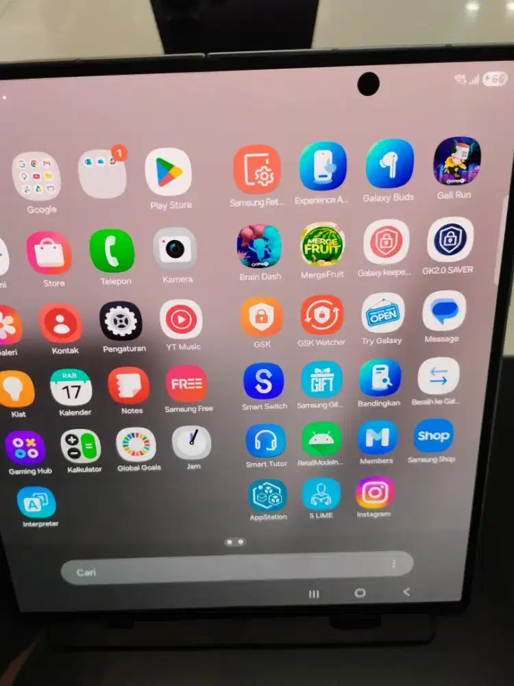 cicilan samsung Galaxy z fold 7 free 1-2 kali cicilan