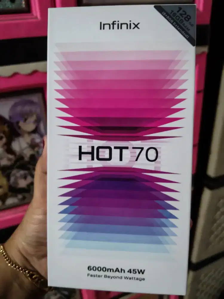 Infinix HOT 70 ram 8/128