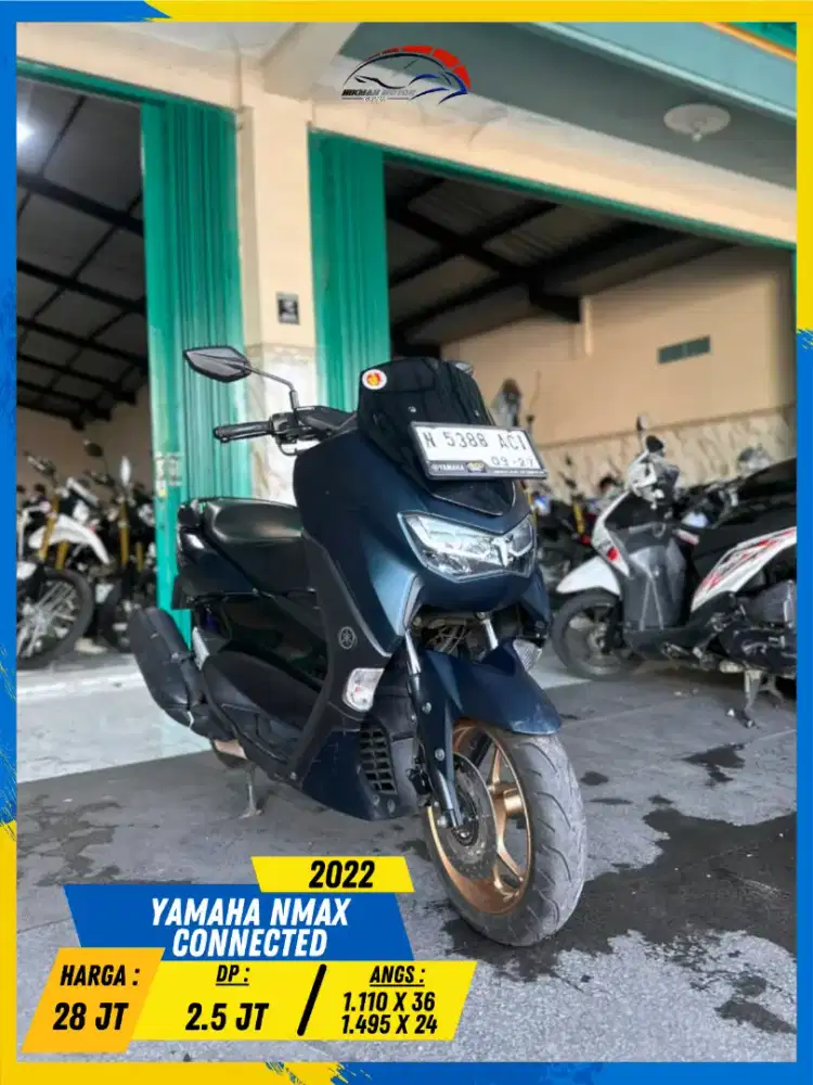 YAMAHA NMAX CONNECTED 2022 NEGO TIPIS BOLOH HIKMAH MOTOR KEPUH MALANG