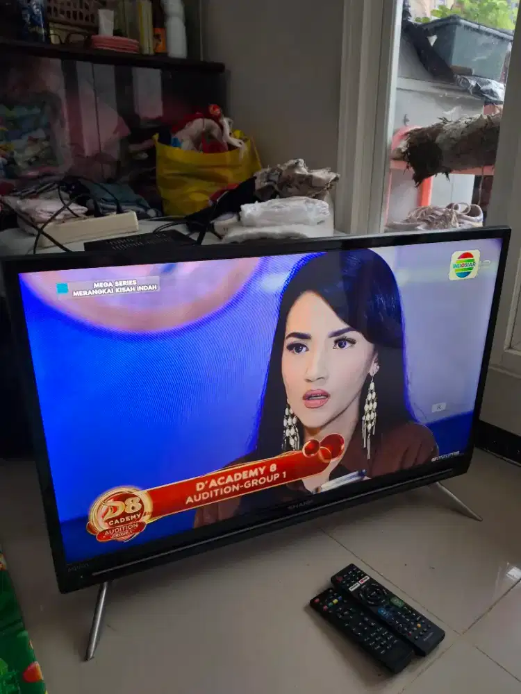 Sharp LED Smart TV 32 inch LC-32SA4500I +Free Set Top Box Matrix Apple