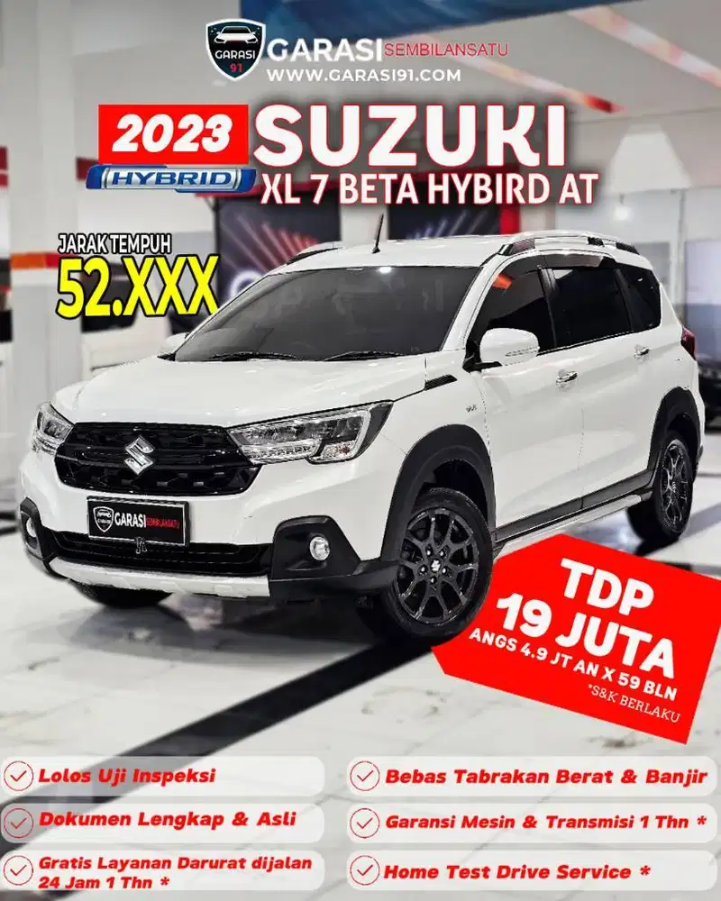 ‼️TDP 19 JT‼️SUZUKI XL 7 BETA HYBIRD AT 2023