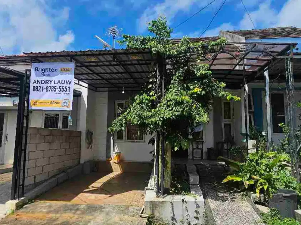 rumah minimalis 1.5 lantai di borneo paradiso